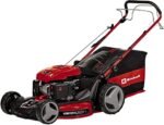 Einhell Benzin-Rasenmäher GC-PM 56/2 S HW (für 2.200 m², Frontbumper, OHV-Motor mit GT-Markengetriebe, Einhell Quick-Start-System, Vortex Technology Deck mit 5-in-1-Funktion)