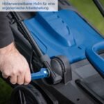 Scheppach Akku Rasenmäher BC-MP380-X | 38cm Schnittbreite | für 450-500m2 | 45L Korb | Schnitthöhe 25-75mm | Brushless | 20V-IXES-Serie | 10 Jahre Garantie | 2x4Ah Akku & Fastcharge Doppelladegerät