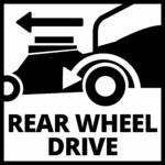 Einhell Benzin-Rasenmäher GC-PM 46/5 S (2 kW, bis 1.400 m², 1 Zylinder, 4-Takt-Motor, abschaltbarer Hinterradantrieb, 9-stufige zentrale Schnitthöhenverstellung 25-80 mm)