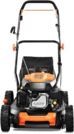 FUXTEC 3in1 Benzin Rasenmäher FX-RM4646ECO • 3,5PS 2,6kW 4-Takt Motor 146ccm • 46cm Schnittbreite 7 Stufen 25–75mm • 50L Fangkorb • Mulchfunktion & Heckauswurf • Leichtgewicht 25kg