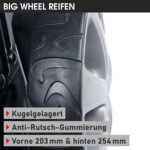 BRAST® Benzin Rasenmäher Trike mit Antrieb | 5,2kW(7PS) | 53cm Schnittbreite | viele Modelle | TÜV | 4 Takt OHV Motor | 30-80mm Schnitthöhe | 60L Fangkorb | Stahlgehäuse | Trike