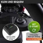 BRAST® Benzin Rasenmäher mit Antrieb | 3,0kW (4,1PS) | Elektrostart | 41cm Schnittbreite | viele Modelle | TÜV | 4 Takt OHV Motor | 25-75mm Schnitthöhe | 40L Fangkorb | Stahlgehäuse | 16145 Estart