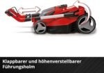 Einhell Akku-Rasenmäher GP-cm 36/450 Kit Power X-Change (36 V, 38 cm Schnittbreite, 450 m², Brushless, Mulchfunktion, 45 L Fangsack, inkl. 2 x 4,0 Ah Akkus + Twincharger)