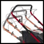 Einhell Benzin-Rasenmäher GC-PM 56/2 S HW (für 2.200 m², Frontbumper, OHV-Motor mit GT-Markengetriebe, Einhell Quick-Start-System, Vortex Technology Deck mit 5-in-1-Funktion)