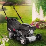 BRAST® Benzin Rasenmäher mit Antrieb | 3,0kW (4,1PS) | Elektrostart | 41cm Schnittbreite | viele Modelle | TÜV | 4 Takt OHV Motor | 25-75mm Schnitthöhe | 40L Fangkorb | Stahlgehäuse | 16145 Estart