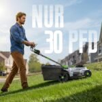 ​ETOOLAB Akku-Rasenmäher 40V, 43cm Schnittbreite, bis 500 m², Brushless, Mulch-Kit, 50L Fangkorb, 25-75 mm Schnitthöhe, 2X 4,0 Ah Akkus+Ladegerät